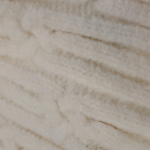 Express white with brown and black pom pom top hat - Picture 3 of 6